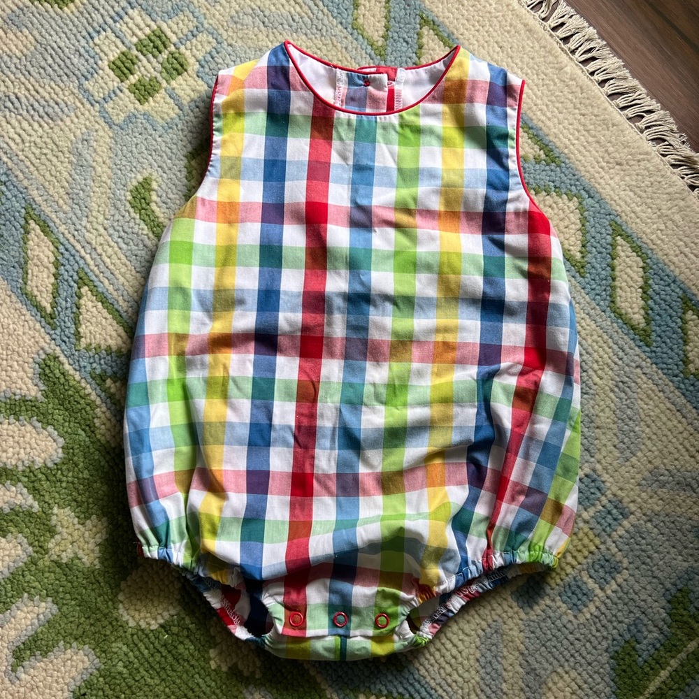 TBBC Multicolor Plaid bubble 🍎